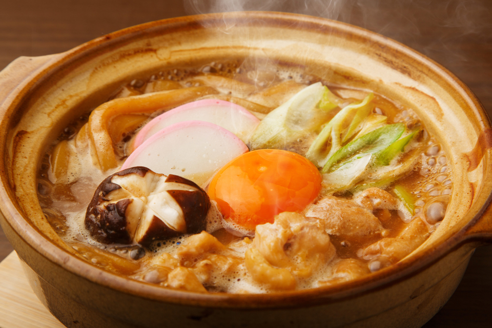 名古屋名物・味噌煮込みうどん